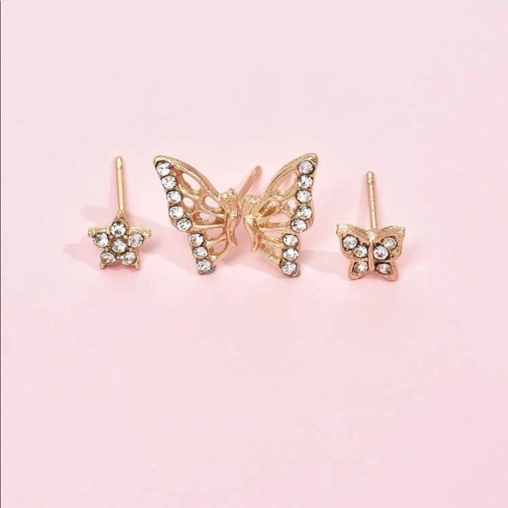 Butterfly Stud Earrings